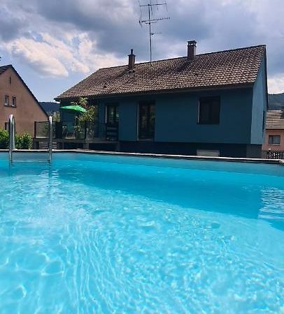Maison Piscine Villa Saint-Amarin Bagian luar foto
